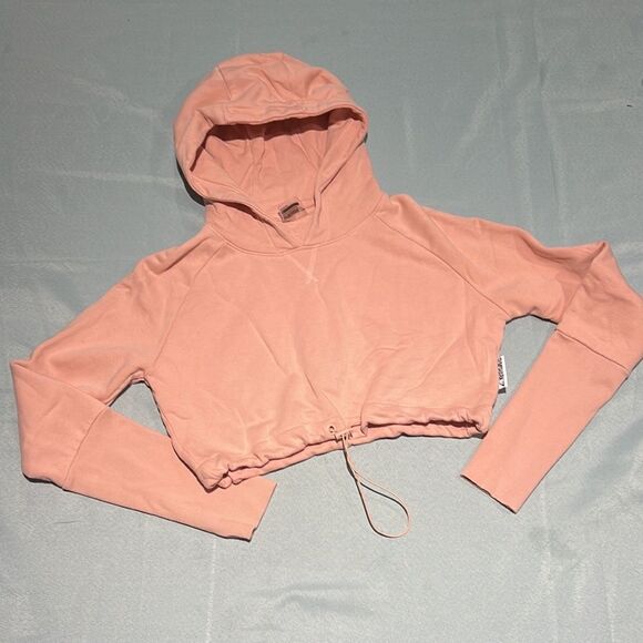Gymshark Cropped Hoodie Size Small D28 - Picture 3 of 8